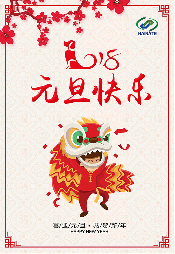 濟(jì)南海納特科技有限公司祝您元旦快樂(lè)！
